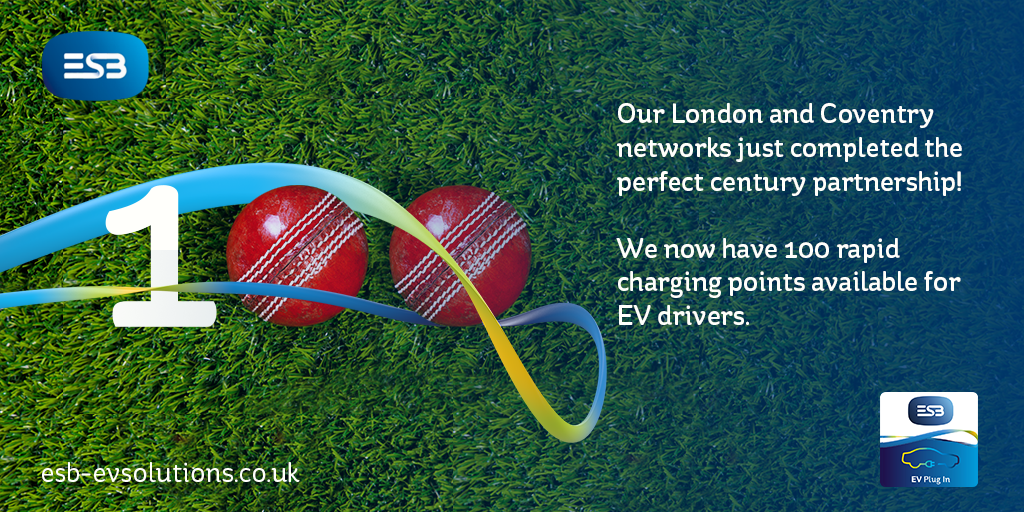 100 rapid charge points in Britain announcement. hsf sdfjdfsajksdf